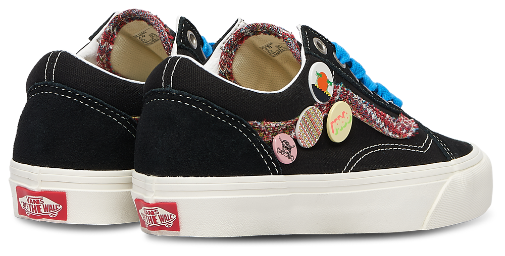 Vans Old Skool - Boys' Grade School — White/Black — view 4