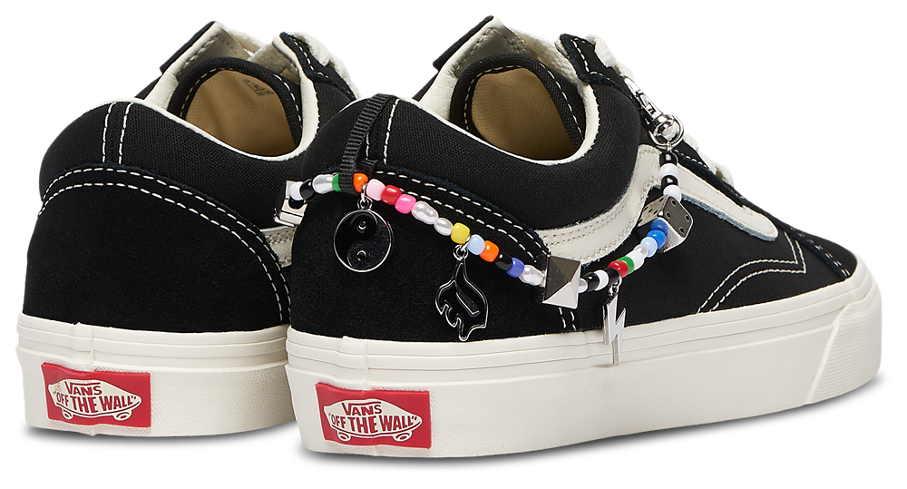 Vans Old Skool - Boys' Grade School — Charms Black/Marshmallow — view 3