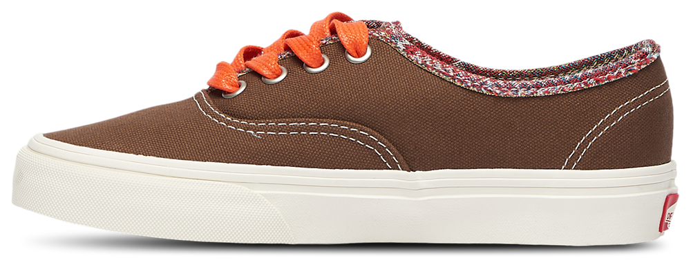 Vans Authentic - Boys' Grade School — Brown/White — view 2