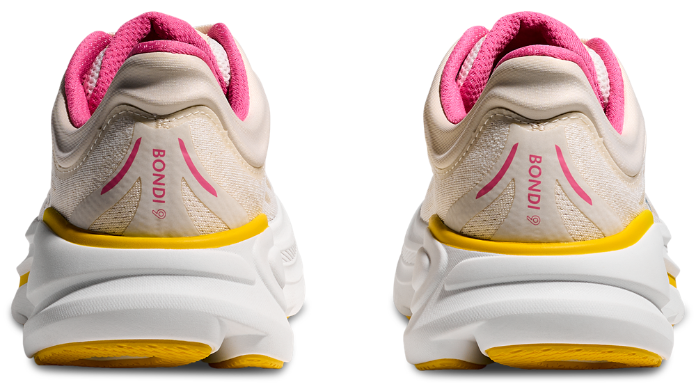 HOKA Bondi 9 - Women's — Alabaster/Birch — view 3