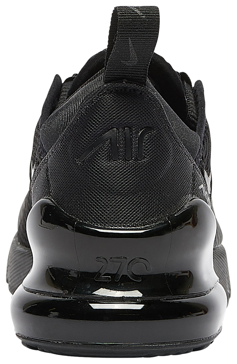 Nike Air Max 270 - Boys' Preschool — Black/Black/Black — view 4