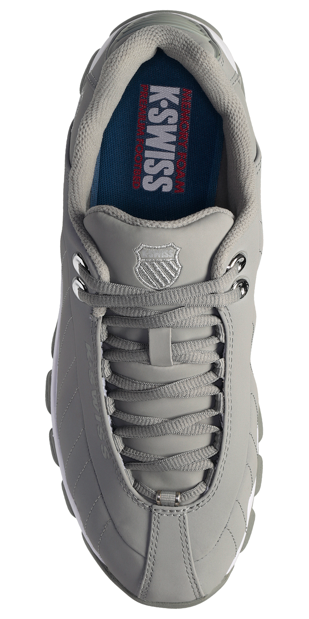 K-Swiss ST329 CMF - Men's — Silver/Neutral Gray — view 4