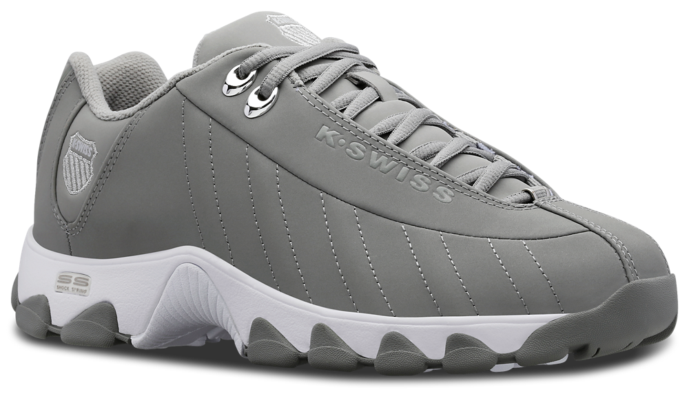 K-Swiss ST329 CMF - Men's — Silver/Neutral Gray — view 6
