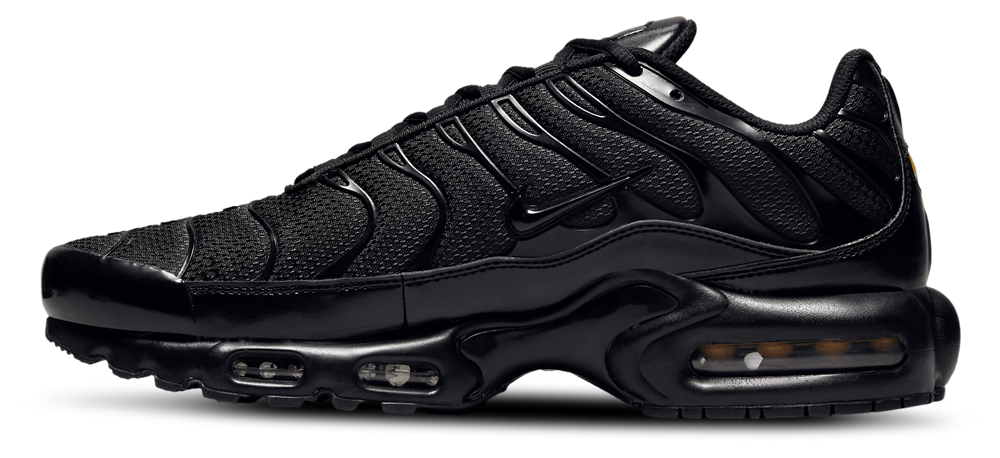 Nike Air Max Plus - Men's — Black/Black/Black — view 2