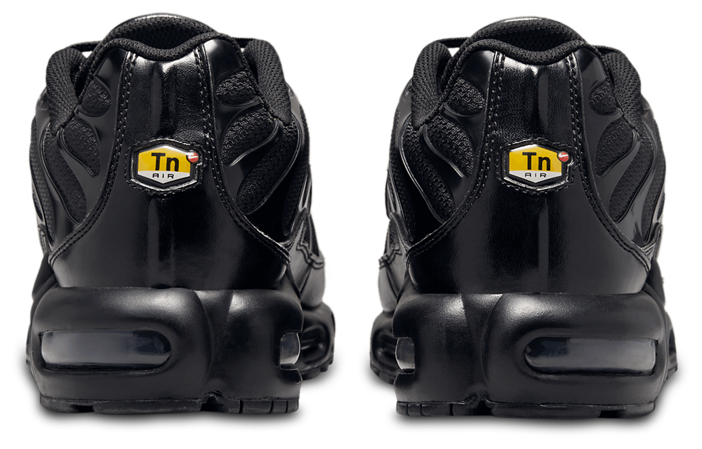Nike Air Max Plus - Men's — Black/Black/Black — view 3
