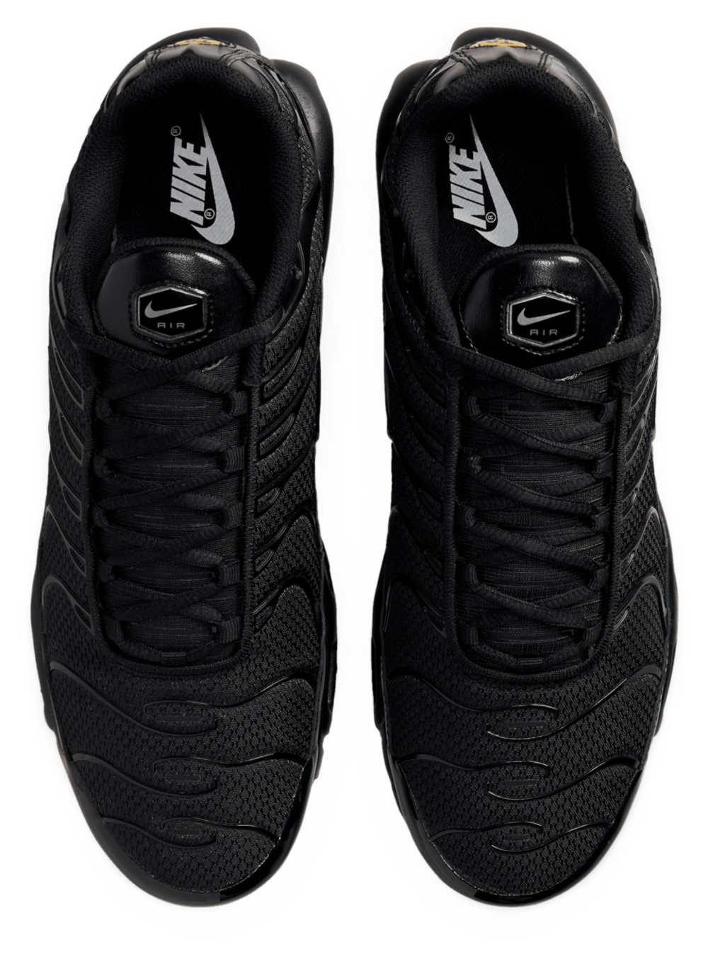 Nike Air Max Plus - Men's — Black/Black/Black — view 4