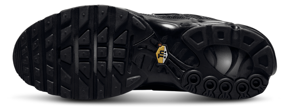 Nike Air Max Plus - Men's — Black/Black/Black — view 5