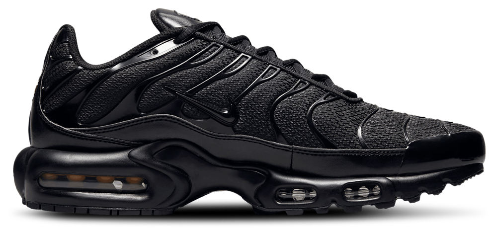 Nike Air Max Plus - Men's — Black/Black/Black — view 7