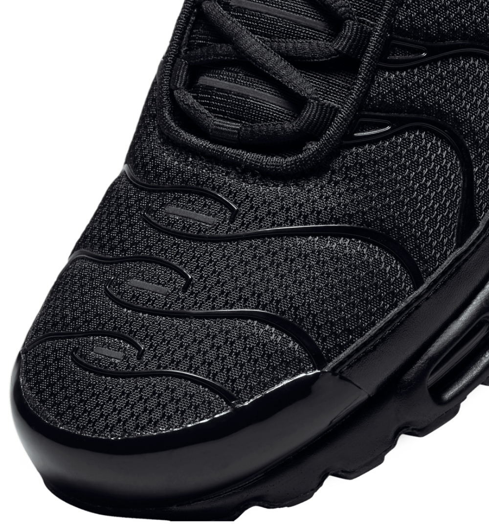 Nike Air Max Plus - Men's — Black/Black/Black — view 8