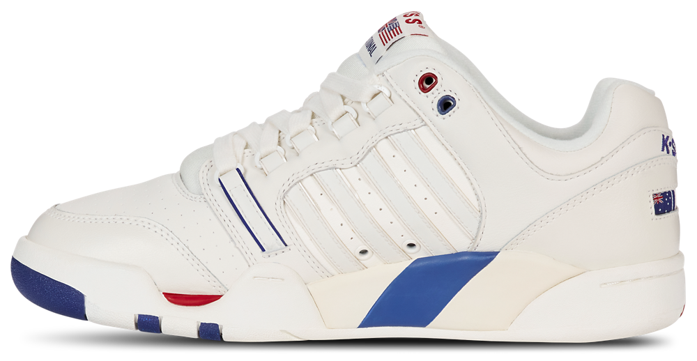 K-Swiss SI-18 International Heritage - Men's — Classic Blue/Brilliant White/Red — view 2