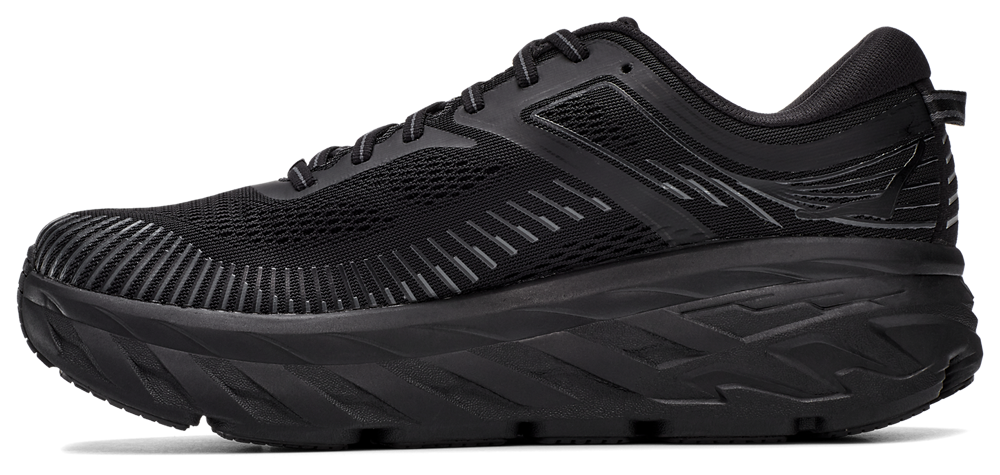 HOKA Bondi 7 - Men's — Black/Black — view 2