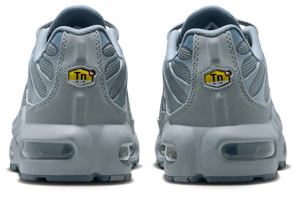 Nike Air Max Plus - Girls' Grade School — Stealth/Armory Blue/Off Noir — view 3