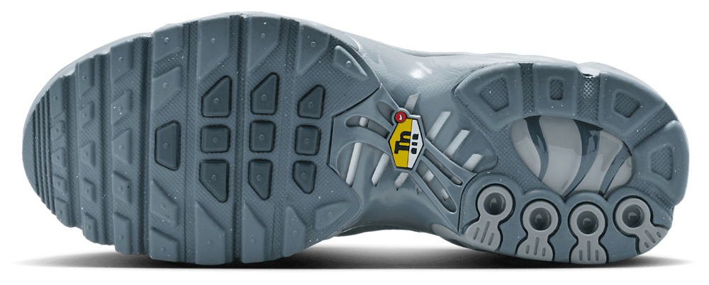 Nike Air Max Plus - Girls' Grade School — Stealth/Armory Blue/Off Noir — view 5