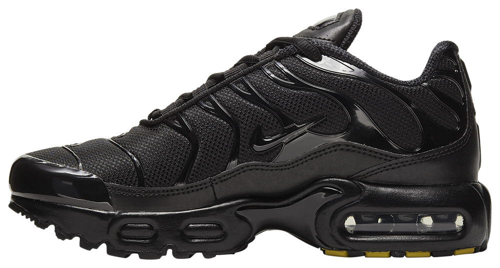 Nike Air Max Plus - Boys' Preschool — Black/Black/Black — view 2