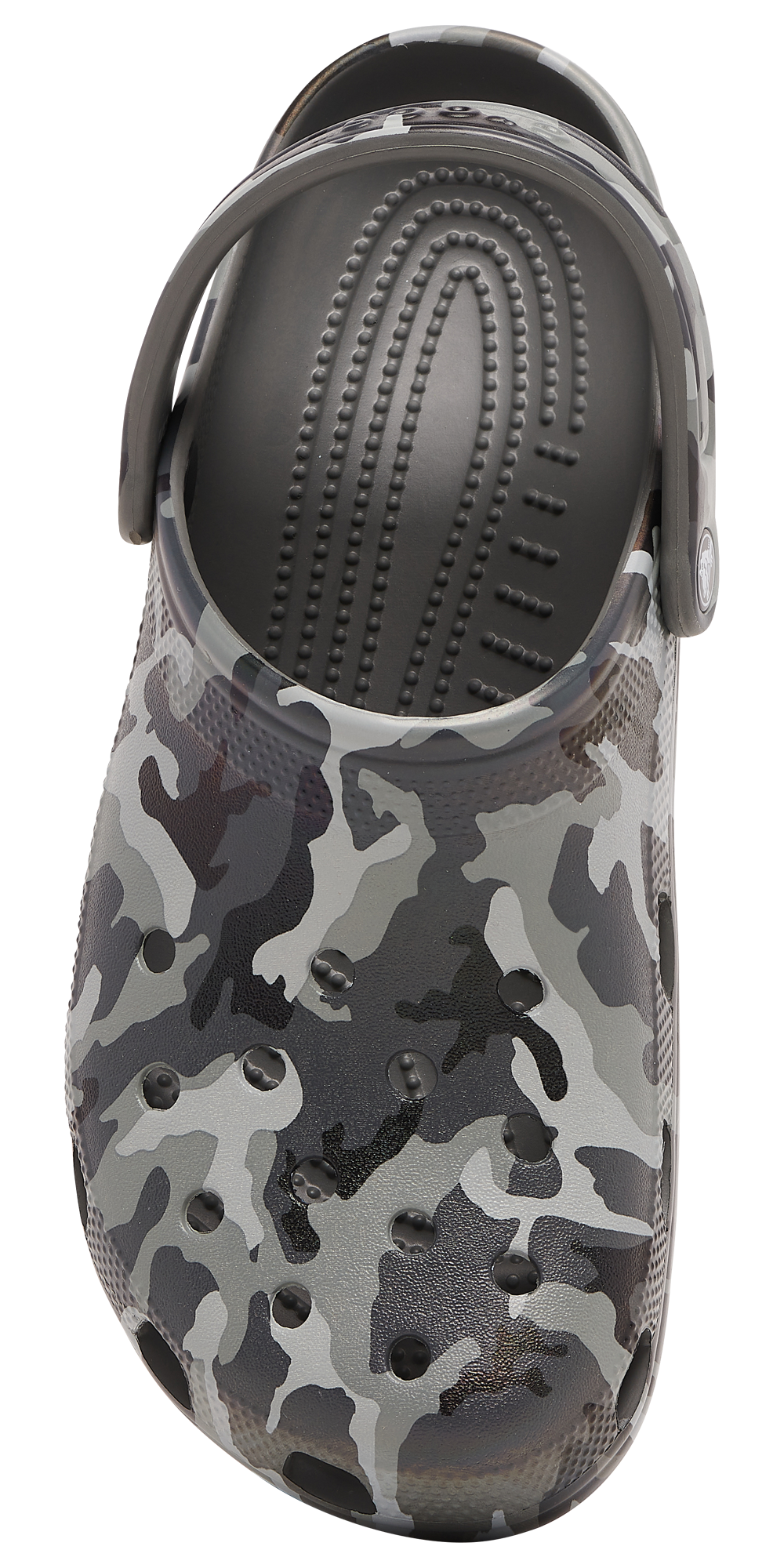 Crocs Classic Clogs - Men's — Grey/Grey — view 4