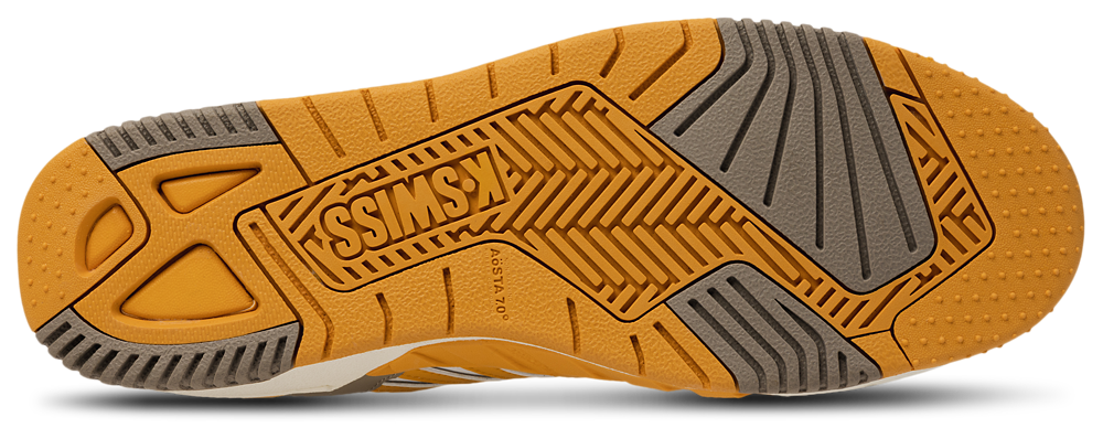 K-Swiss SI-18 Rival - Men's — Taupe/White/Jurrasic Gold — view 5