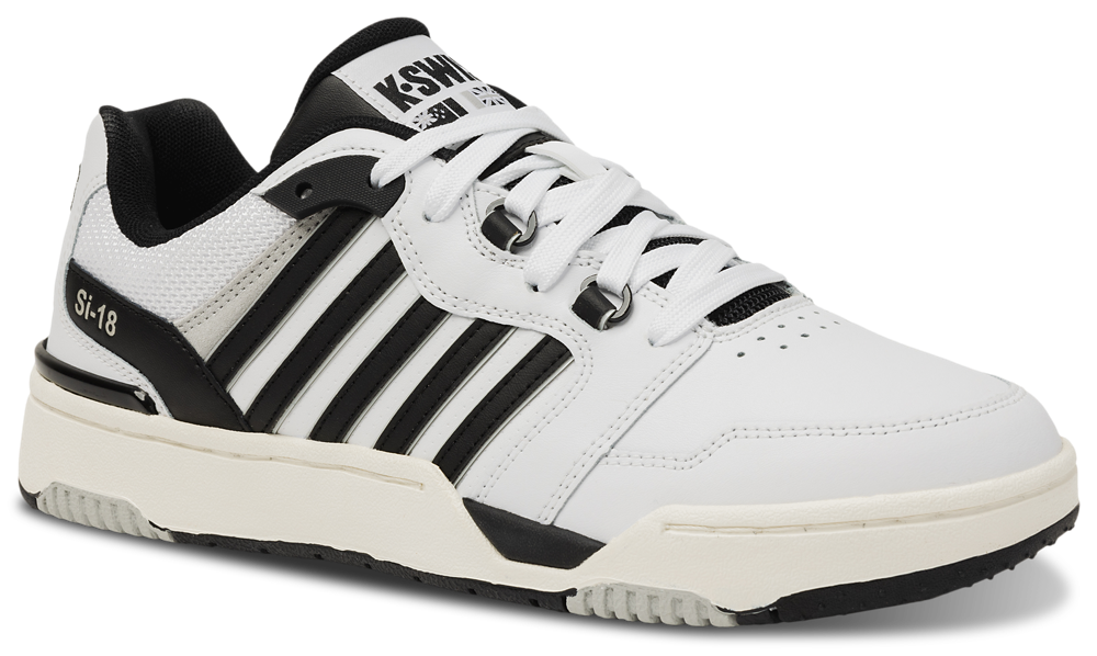 K-Swiss SI-18 Rival - Men's — White/Gray/Black — view 6