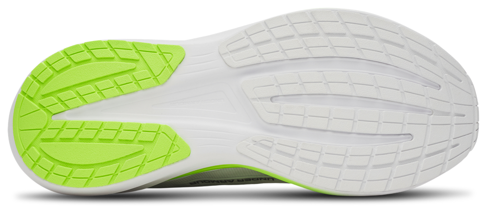 Under Armour Velociti Pace - Men's — White/Yellow/Black — view 5