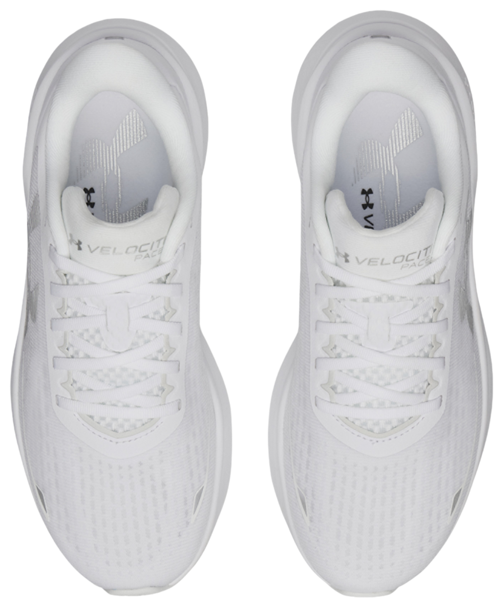 Under Armour Velociti Pace - Men's — White/White/White — view 4