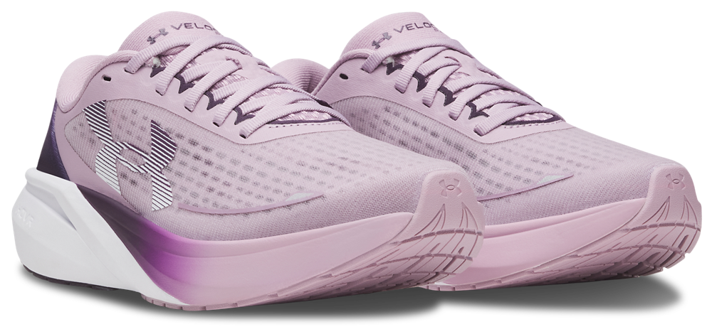 Under Armour Velociti Pace - Women's — Purple/Pink/Purple — view 3
