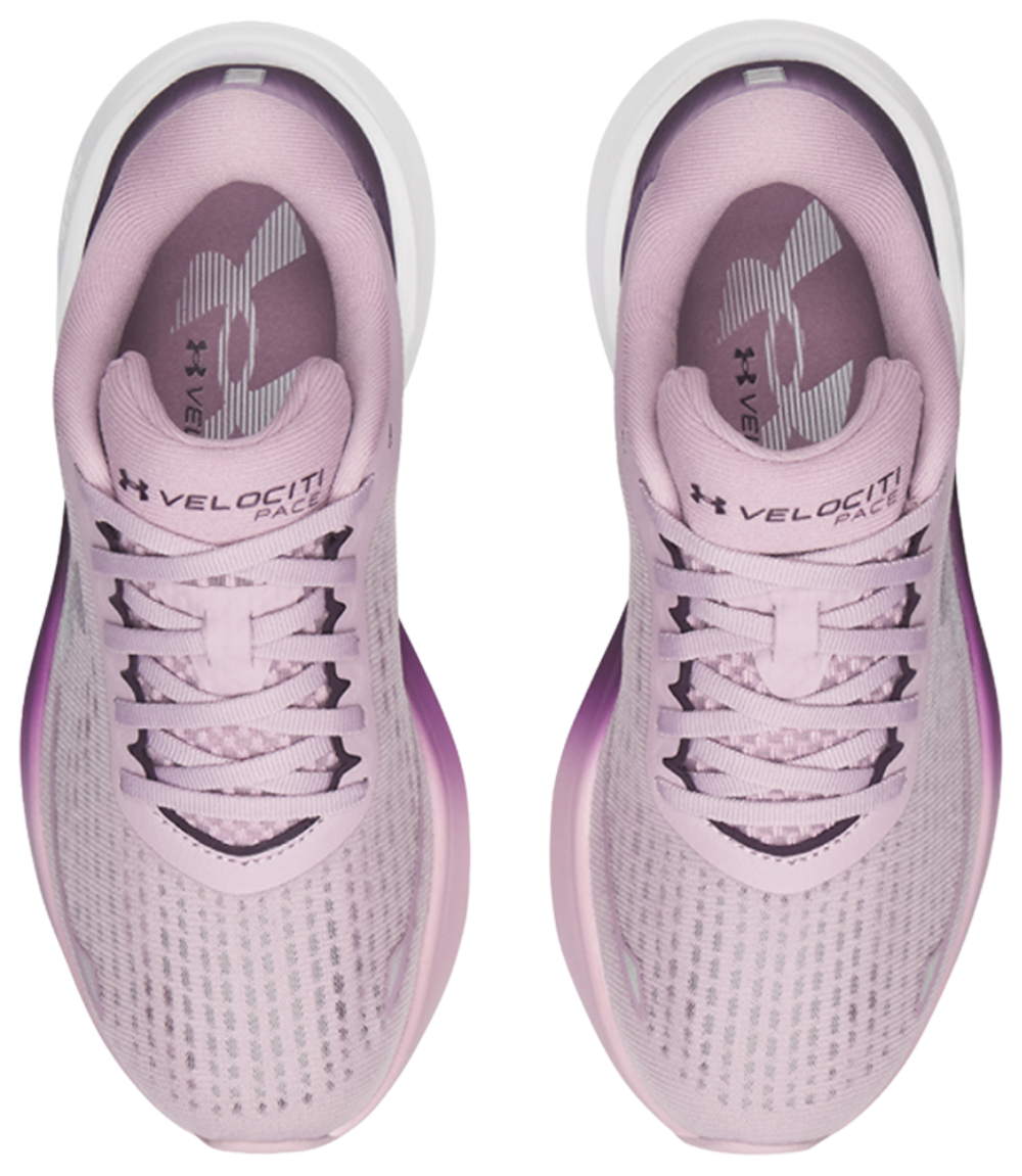 Under Armour Velociti Pace - Women's — Purple/Pink/Purple — view 4