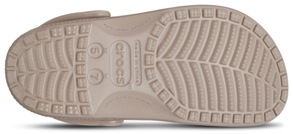 Crocs Classic Clogs - Men's — Taupe — view 4