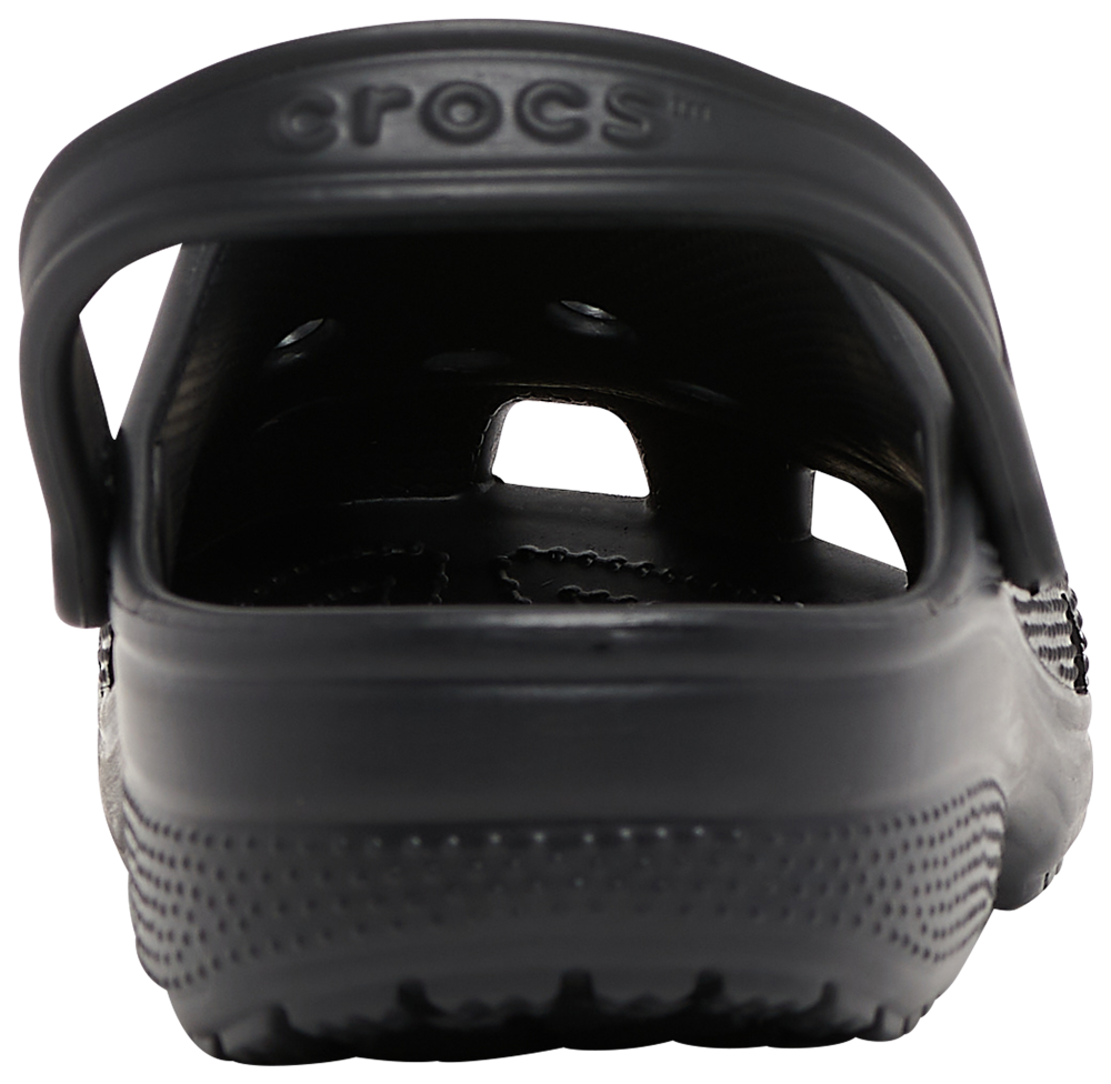 Crocs Classic Clogs - Men's — Black/Black — view 3