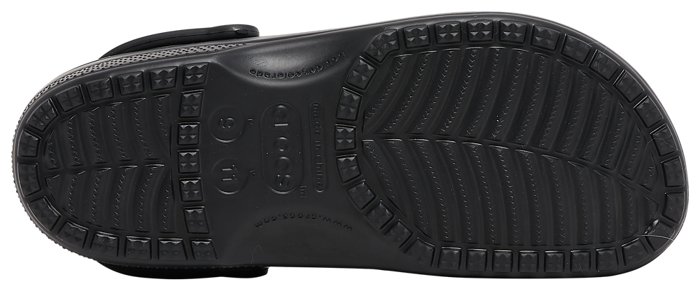 Crocs Classic Clogs - Men's — Black/Black — view 5
