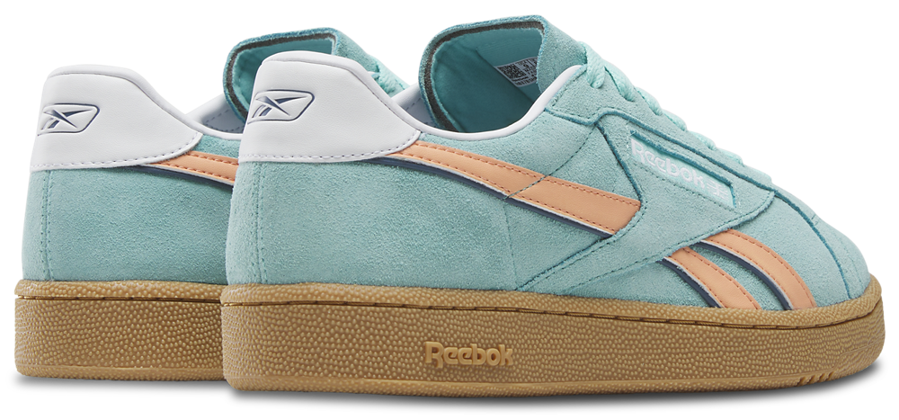 Reebok Club C Grounds Uk - Men's — Ai Aqua/Sunkissed Orange/Gum — view 3