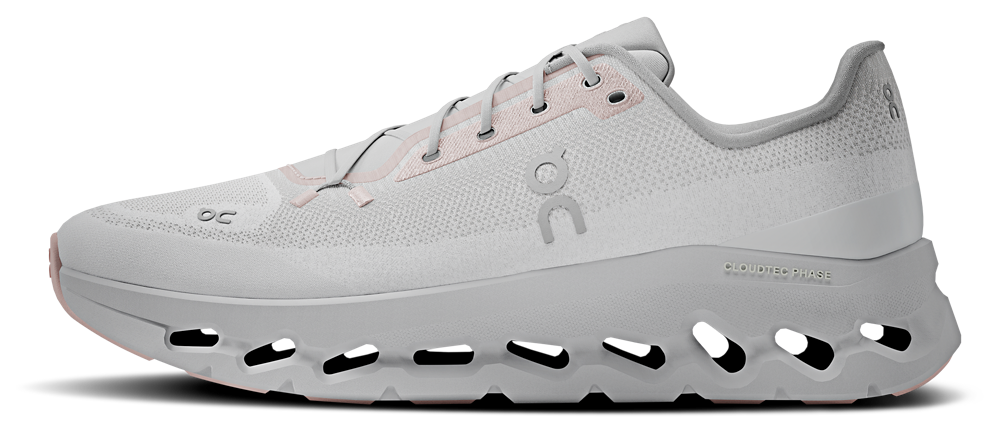 On Cloudtilt - Women's — Grey/Pink — view 2
