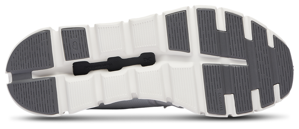 On Cloud 6 - Women's — White/Glacier Grey — view 5