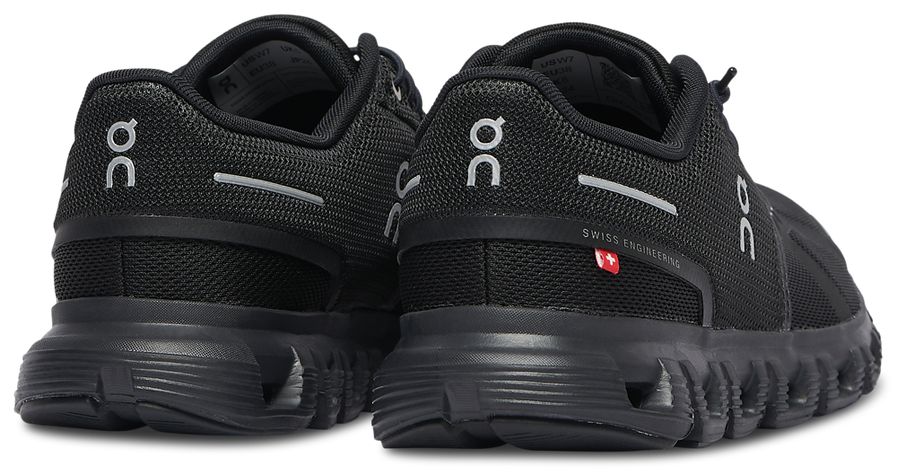 On Cloud 6 - Women's — Black/Black — view 3
