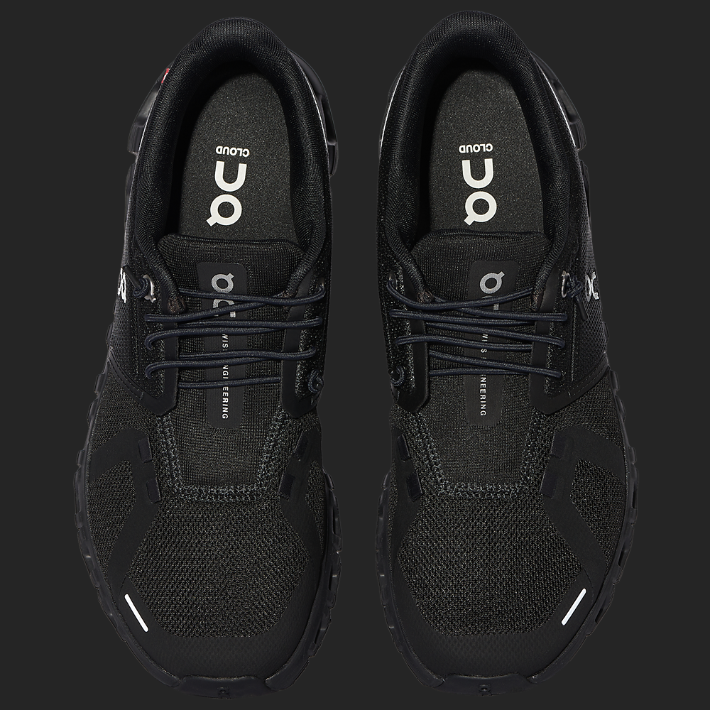 On Cloud 6 - Women's — Black/Black — view 9