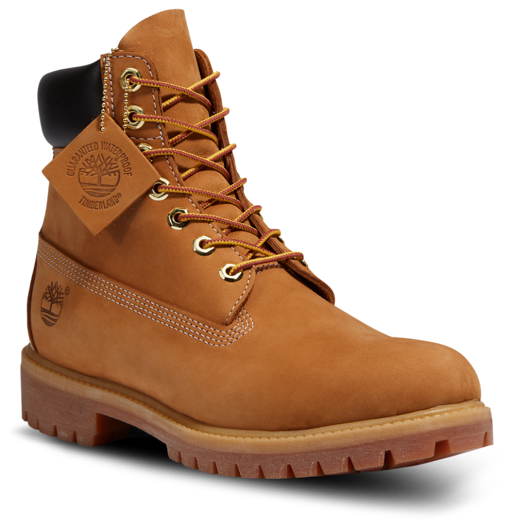 Timberland 6" Premium Waterproof Boots - Men's — Wheat — view 8