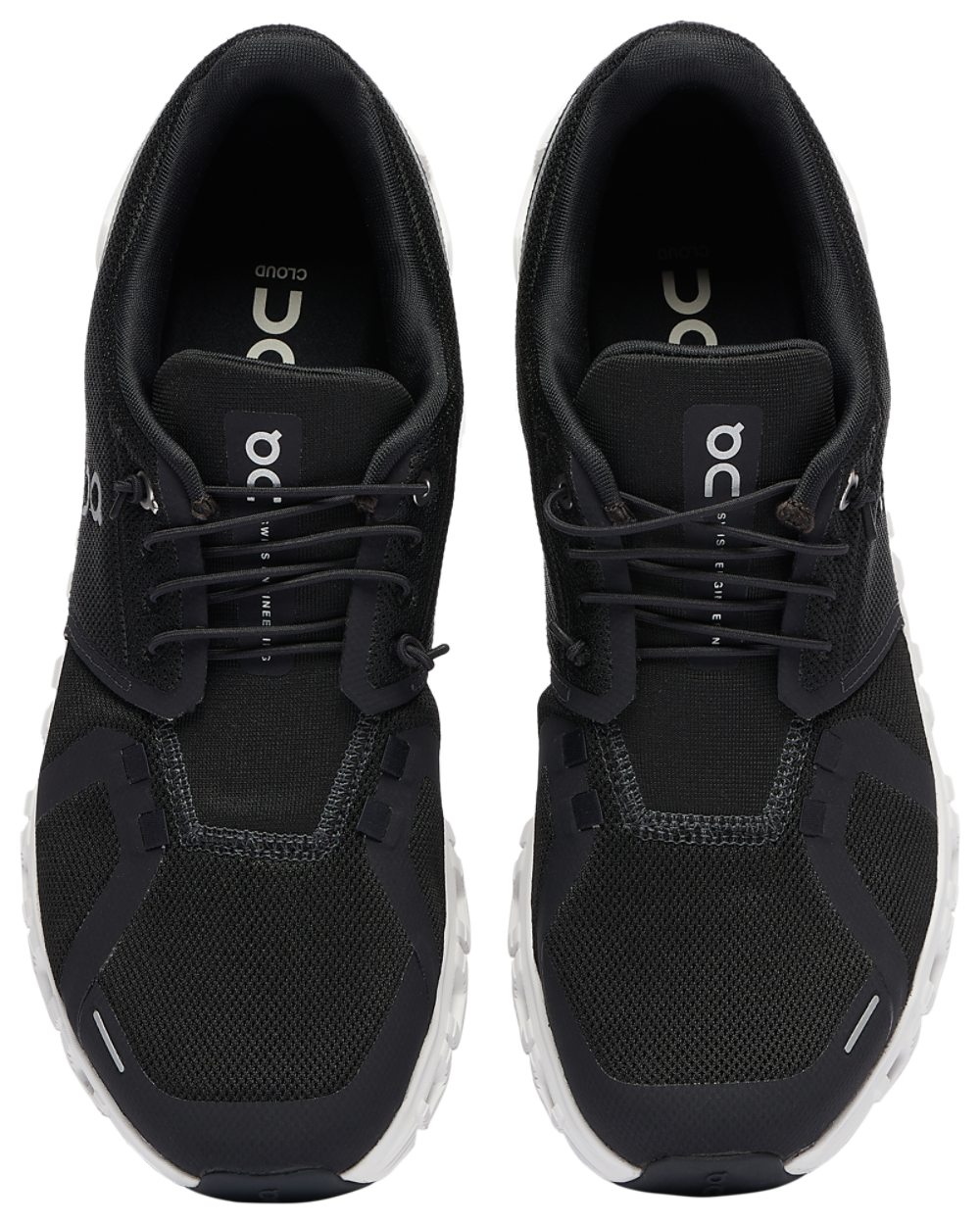 On Cloud 6 - Men's — Black/White — view 4
