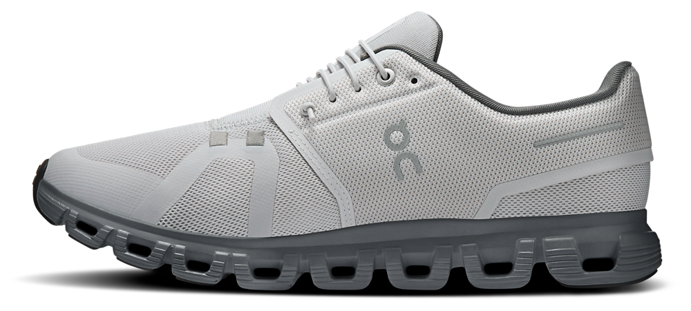 On Cloud 6 - Men's — Wolf Grey/Rock — view 2