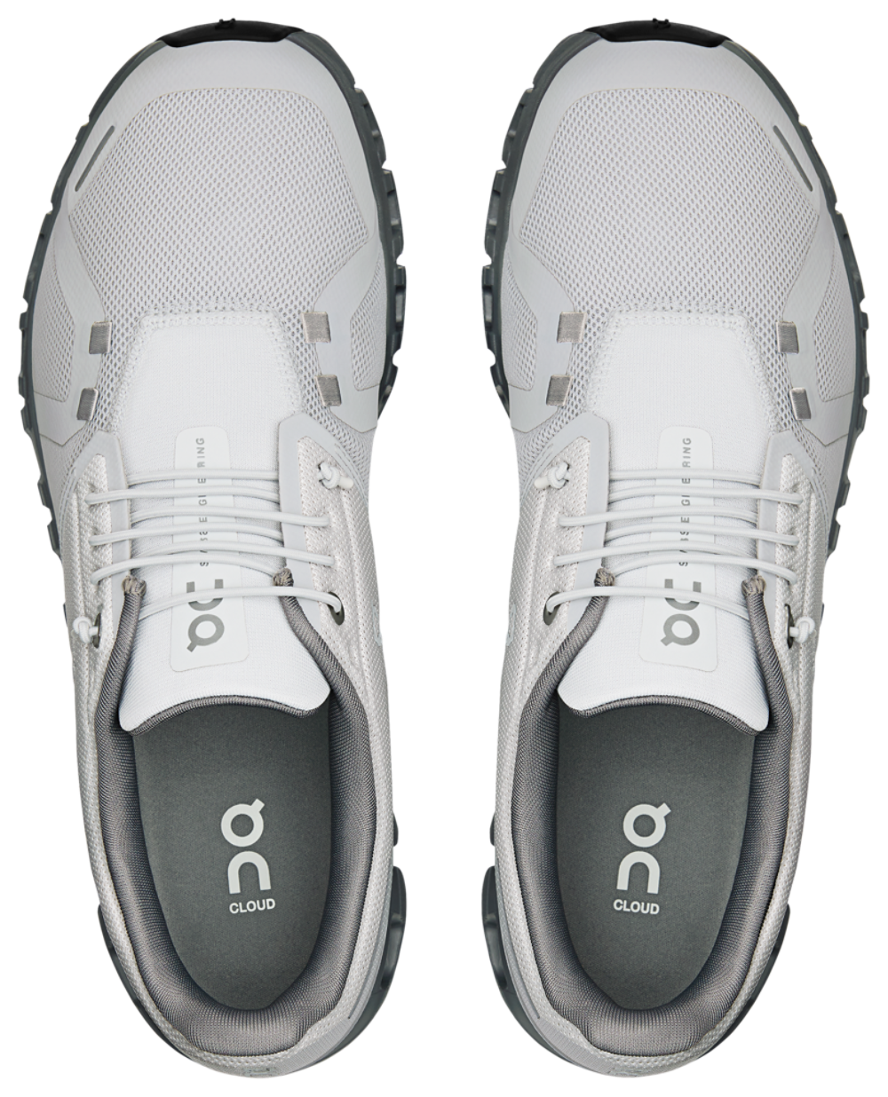 On Cloud 6 - Men's — Wolf Grey/Rock — view 4
