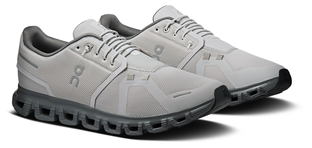 On Cloud 6 - Men's — Wolf Grey/Rock — view 6