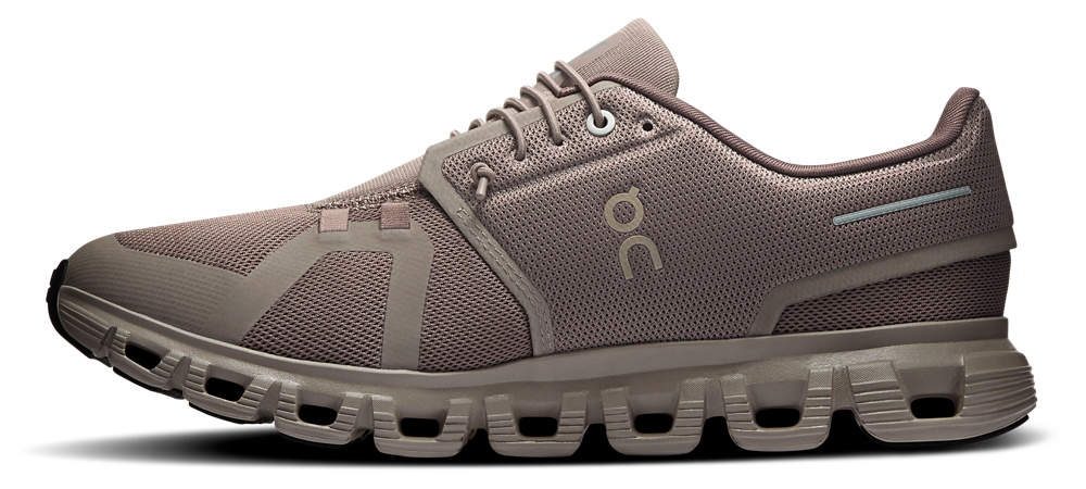 On Cloud 6 - Men's — Grey/Brown — view 2