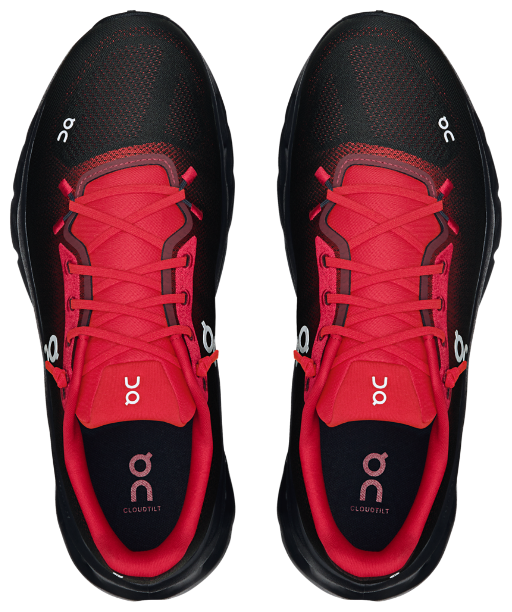 On Cloudtilt - Men's — Black/Red — view 4