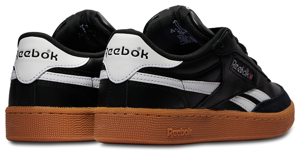 Reebok Club C Revenge Vintage - Men's — White/Black — view 3