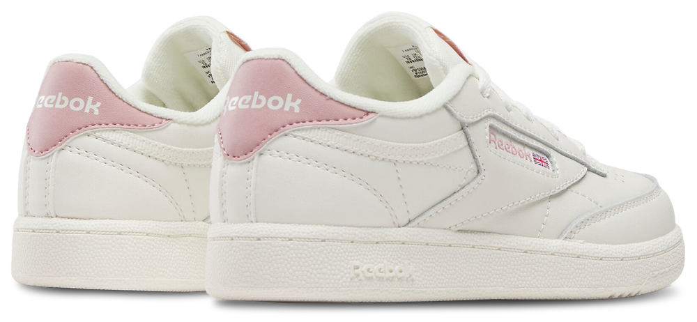 Reebok Club C - Boys' Preschool — Smokey Rose/Chalk/Chalk — view 2