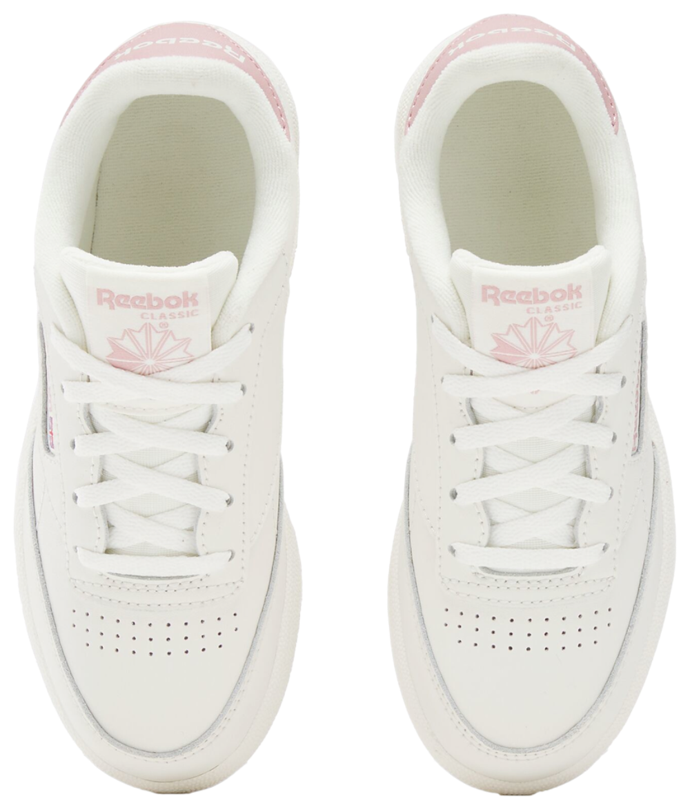 Reebok Club C - Boys' Preschool — Smokey Rose/Chalk/Chalk — view 3