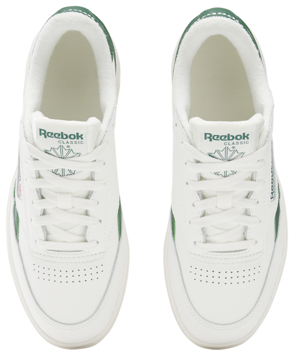 Reebok Club C Double Revenge - Women's — Dark Green/Chalk/Chalk — view 4