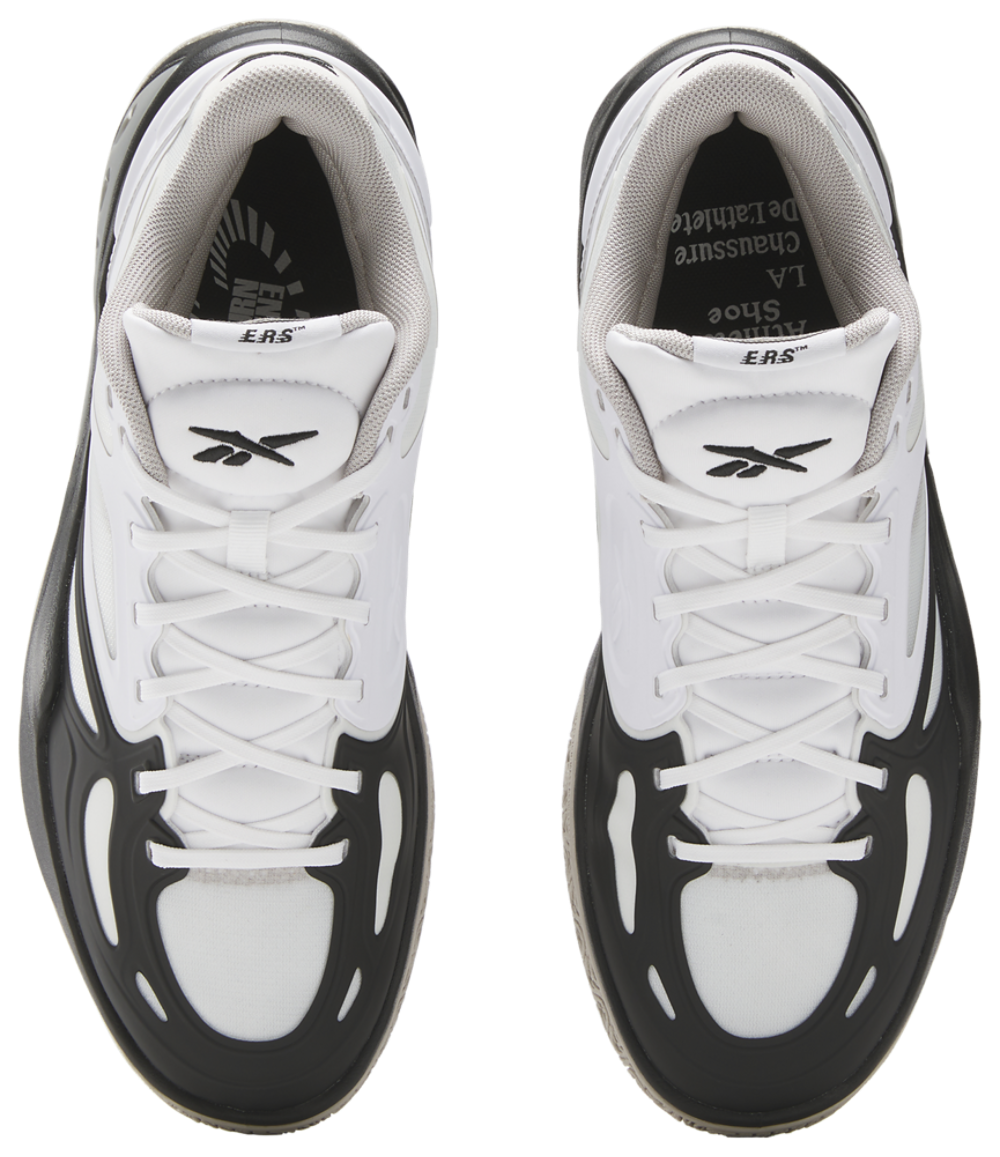 Reebok Engine A - Men's — Footwear White/Black/Moonstone — view 4