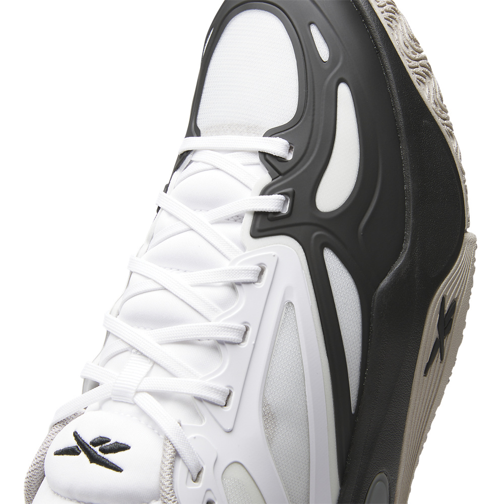 Reebok Engine A - Men's — Footwear White/Black/Moonstone — view 6