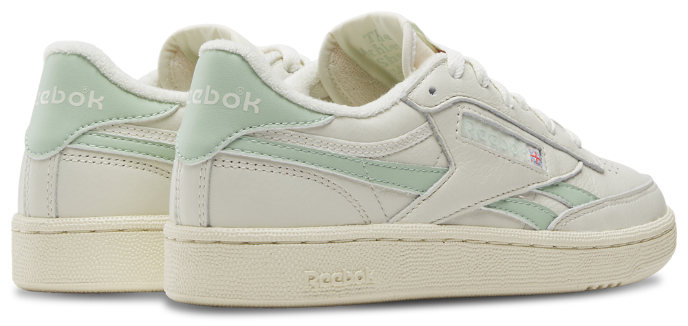 Reebok Club C Revenge Vintage - Women's — Vintage Chalk/Light Sage/Paper White — view 3