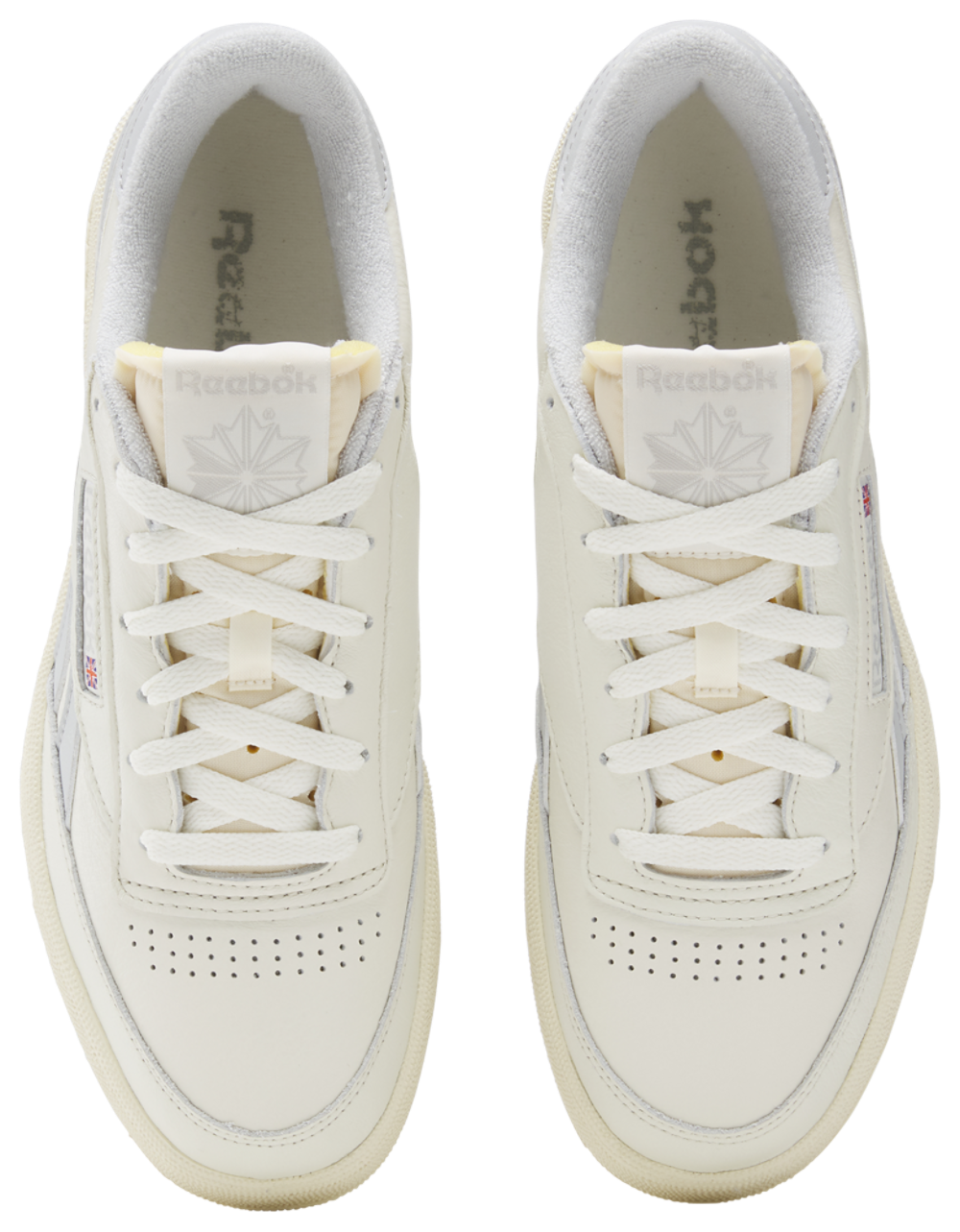 Reebok Club C Revenge Vintage - Men's — Chalk/Grey/Chalk — view 4
