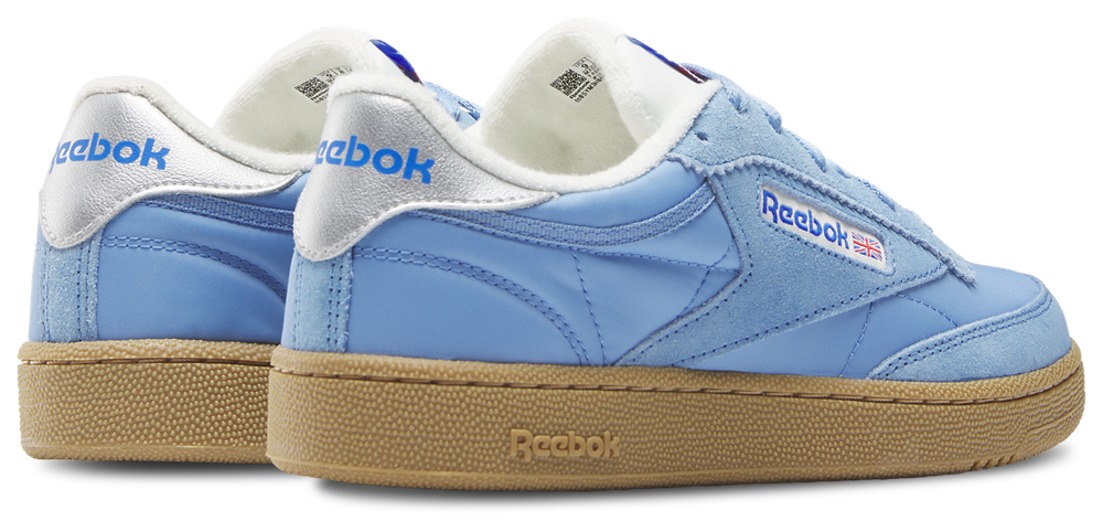 Reebok Club C 85 - Men's — Chalk/Essential Blue/Gum — view 3