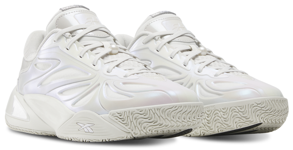 Reebok Angel Reese 1 - Men's — Grey/White/Iridescent — view 2